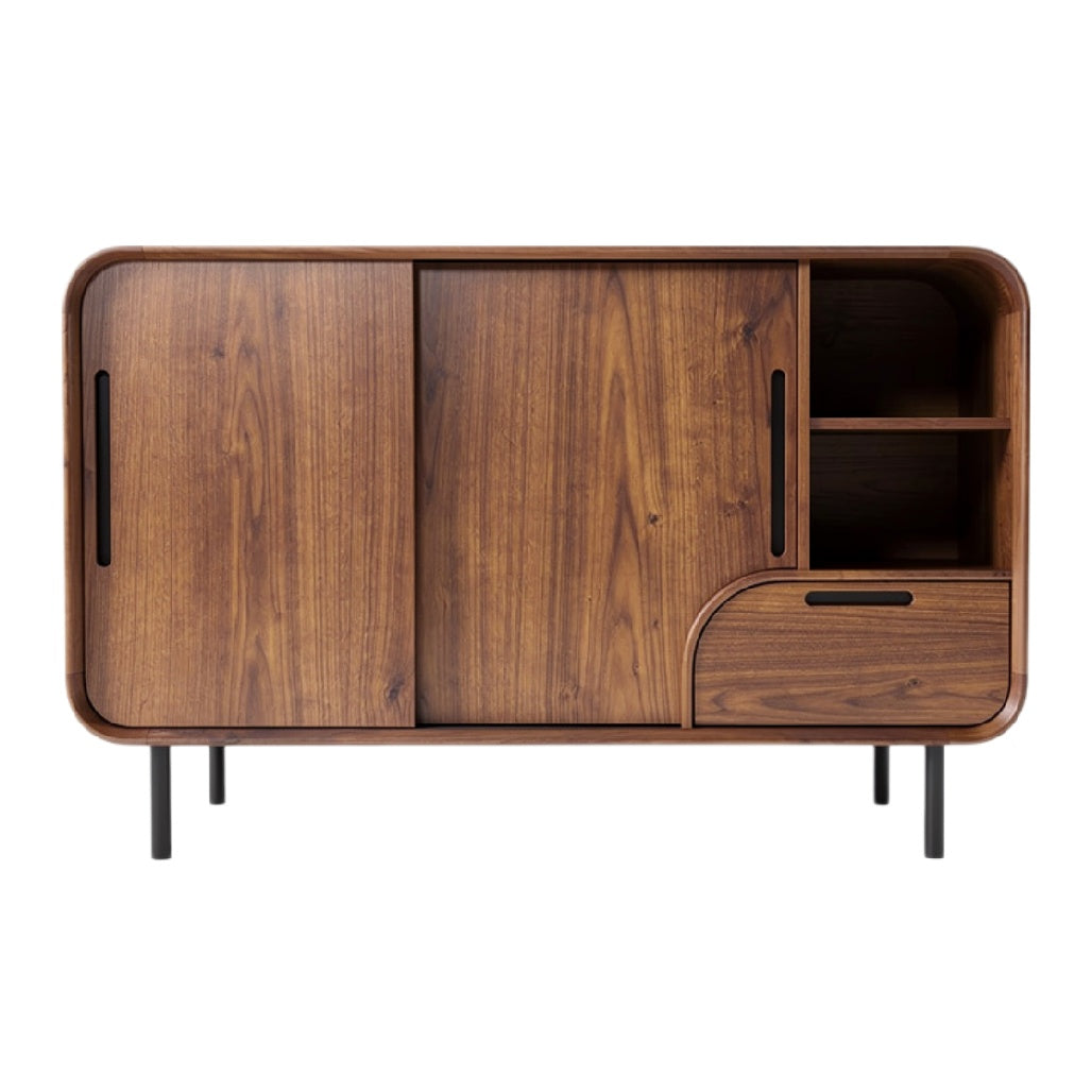 Stylish Houten Dressoir met Deuren en Planken