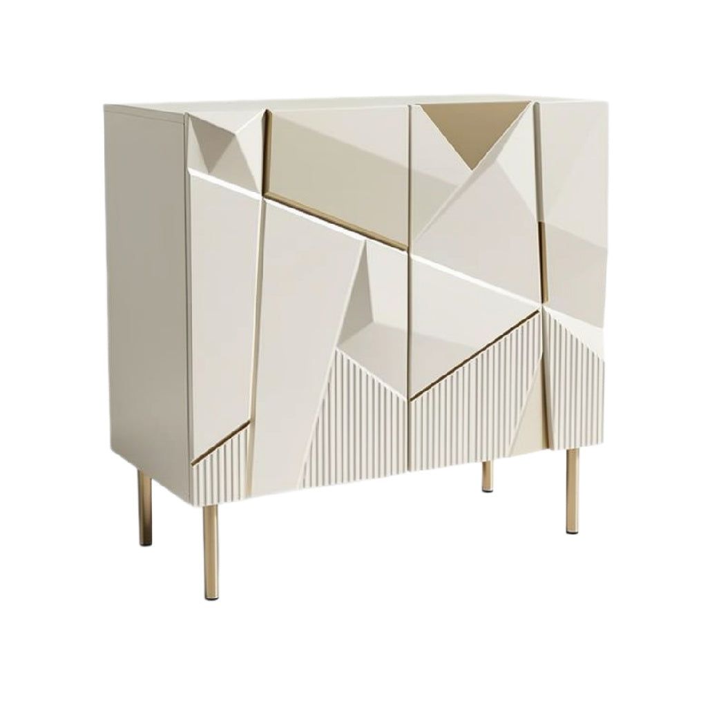 Moderne Geometrische Dressoir met Strakke Lijnen